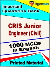 CRIS Junior Engineer (Civil) Exam Objective MCQ Book in English