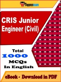 CRIS Junior Engineer (Civil) PDF Book In English