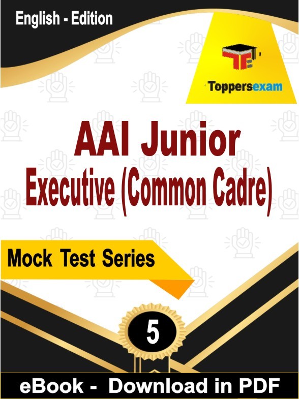 AAI JUNIOR EXECUTIVE (COMMON CADRE) PDF Book In English