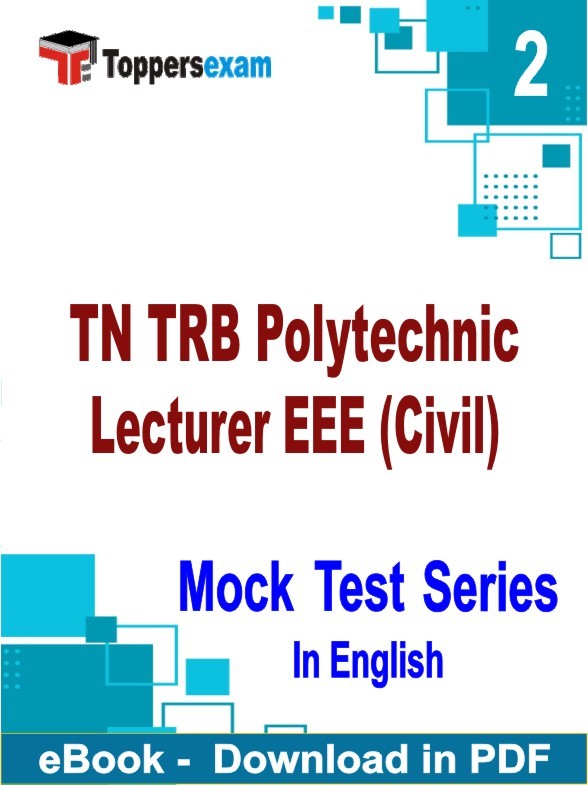 TN TRB Polytechnic Lecturer EEE (Civil) PDF Book In English