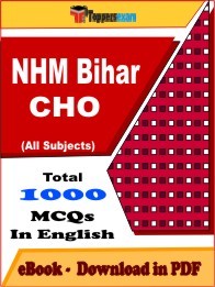 NHM Bihar CHO PDF Book In English