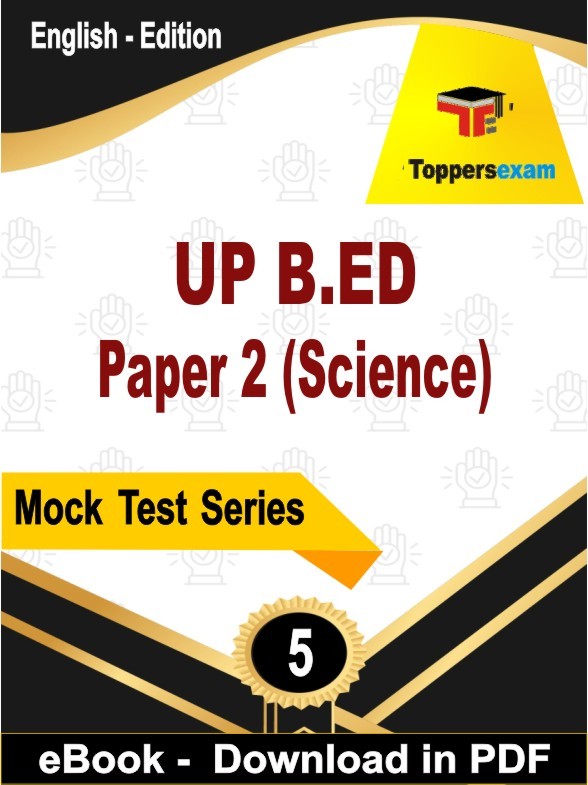 UP B.ED Paper 2 (Science) PDF Book In English