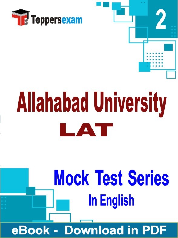 Allahabad University LAT PDF Book In English