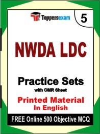 NWDA LDC Exam Practice Set Book in English