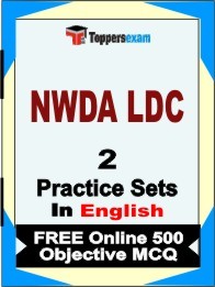 NWDA LDC Exam Practice Set Book in English