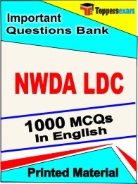 NWDA LDC Exam Objective MCQ Book in English