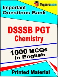 DSSSB PGT Chemistry  Exam Objective MCQ Book in English