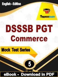DSSSB PGT Commerce PDF Book In English
