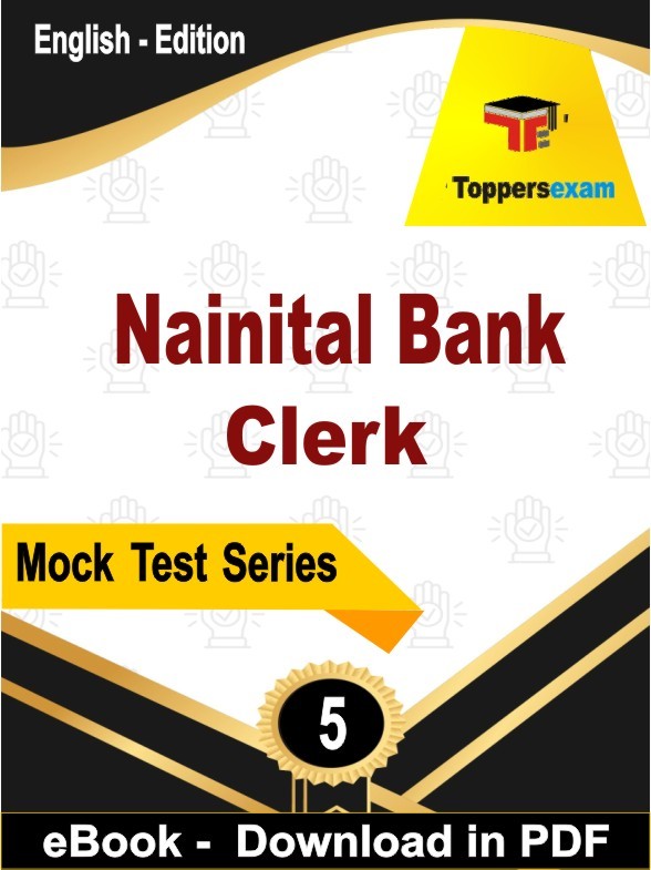 Nainital Bank Clerk PDF Book In English
