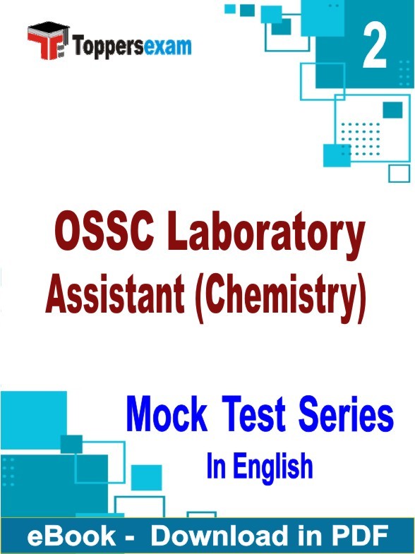 OSSC Laboratory Assistant (Chemistry) PDF Book In English