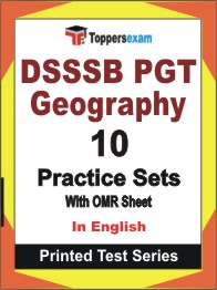DSSSB PGT Geography Book in English - Practice Set