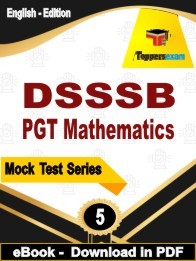 DSSSB PGT Mathematics PDF Book In English