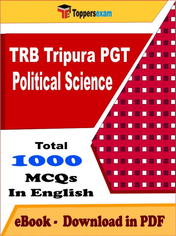 TRB Tripura PGT Political Science PDF Book In English