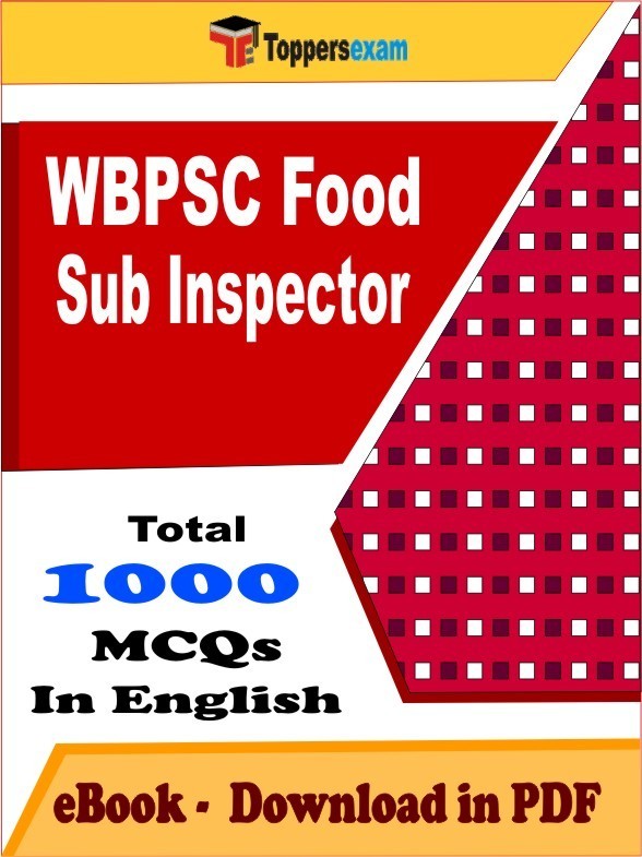 WBPSC Food SI PDF Book In English - MCQ / Objective Questions