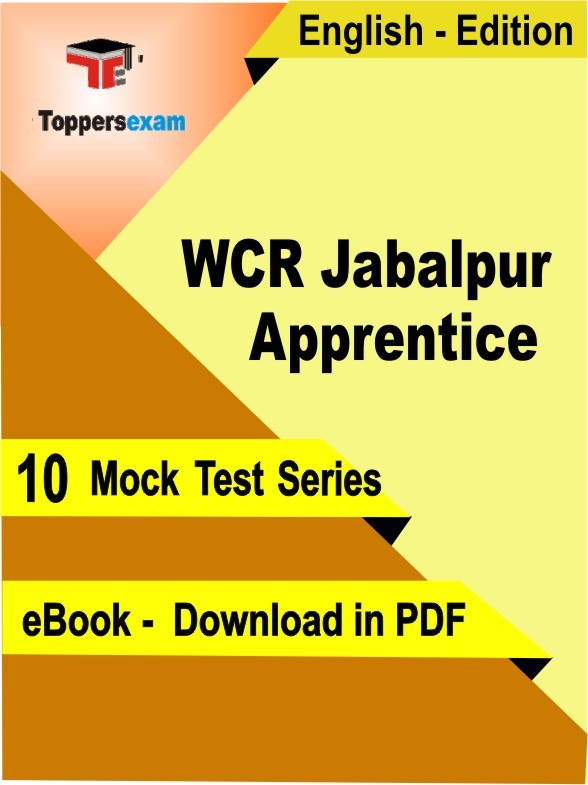 WCR Jabalpur Apprentice PDF Book In English - Mock Test/Practice Set