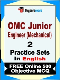 OMC Junior Engineer (Mechanical) Book in English - Question Paper / Practice Set