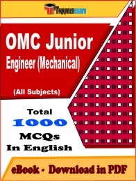 OMC Junior Engineer (Mechanical) PDF Book In English - MCQ / Objective Questions