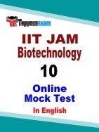 IIT JAM Biotechnology Mock Test Free