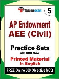AP Endowment AEE (Civil)  Book in English - Mock Test / Practice Set