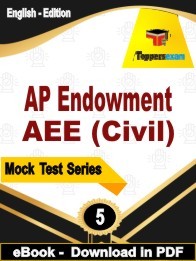 AP Endowment AEE (Civil) PDF Book In English - Practice Set