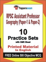 RPSC ASssistant Professor Geography Book