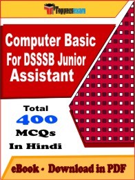 Computer Basic For DSSSB Junior Assistant PDF Book In Hindi - MCQ / Objective Questions