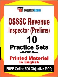OSSSC Revenue Inspector Prelims Online Mock Test in English - Practice Set