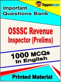 OSSSC Revenue Inspector Prelims Online Mock Test in English - Objective MCQ