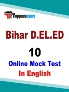 Bihar D.EL.ED Question Paper
