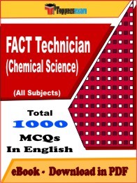 FACT Technician (Chemical Science) PDF Book In English - MCQ / Objective Questions