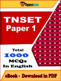 TNSET Paper 1 Study Material PDF