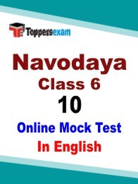 Navodaya Online Practice Test Free Class 6