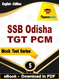 SSB Odisha TGT PCM PDF Book In English - Practice Set