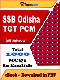 SSB Odisha TGT PCM PDF Book In English - MCQ / Objective Questions