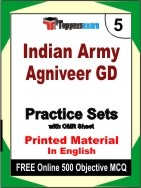 Indian Army Agniveer GD Book in English - Mock Test / Practice Set