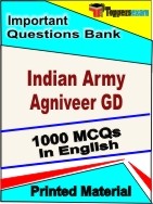 Indian Army Agniveer GD Book in English - Objective MCQ