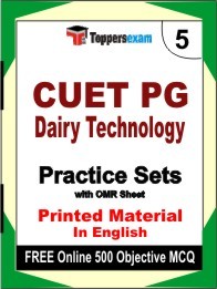 CUET PG Dairy Technology Book in English - Mock Test / Practice Set