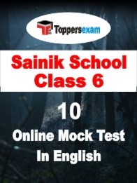 Sainik School Mock Test Class 6