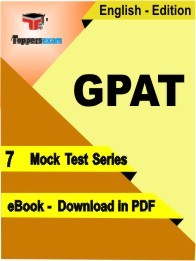 GPAT PDF Book In English - Mock Test/Practice Set