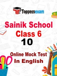 Mock Test For Sainik School Class 6