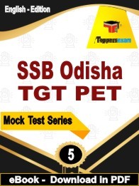 SSB Odisha TGT PET PDF Book In English - Practice Set