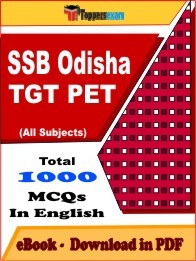 SSB Odisha TGT PET PDF Book In English - MCQ / Objective Questions