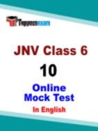 JNV Mock Test Class 6 2024