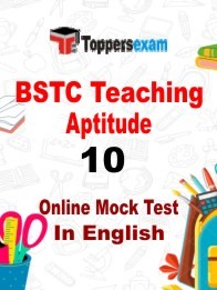 BSTC Teaching Aptitude Mock Test