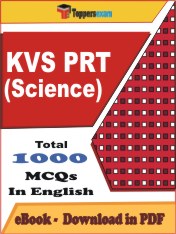 KVS PRT (Science) Exam PDF Book In English - MCQ / Objective Questions