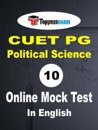 Mock Test CUET PG Political Science