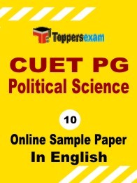 CUET PG Political Science Sample Paper