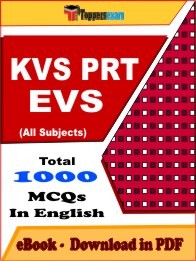 EVS For KVS PRT PDF