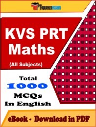 KVS PRT Maths Book PDF
