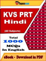 KVS PRT Hindi Notes PDF